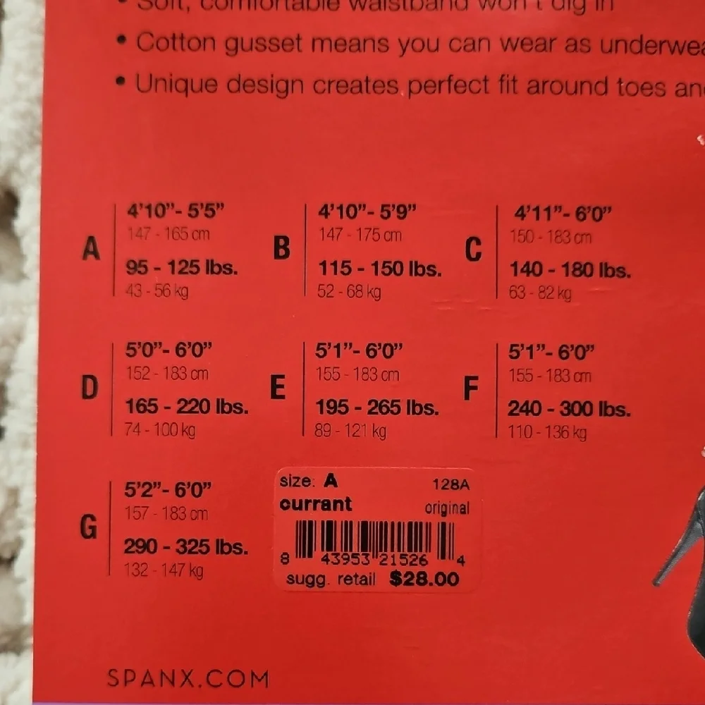 SPANX Tight-End Tights New Currant